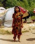  Mugat girl in camp. (39744 bytes)
