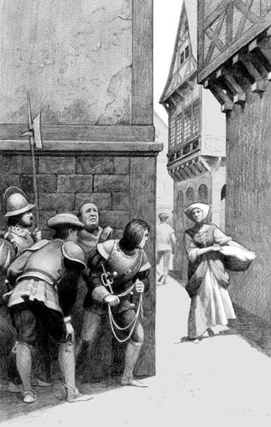 Иллюстрации. Иллюстрация к “Судам над колдовством”: Арест.